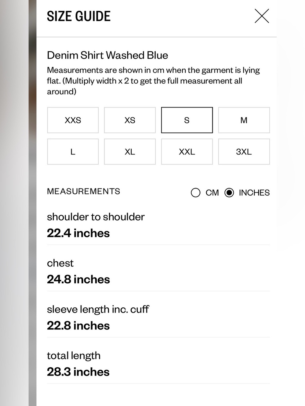 djerf avenue denim shirt washed blue - Picture 9 of 10